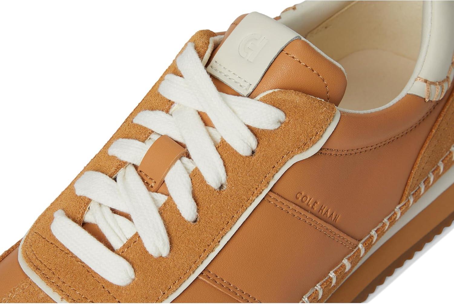 imageCole Haan Womens Grandpro PremierBiscuitSuedeIvry