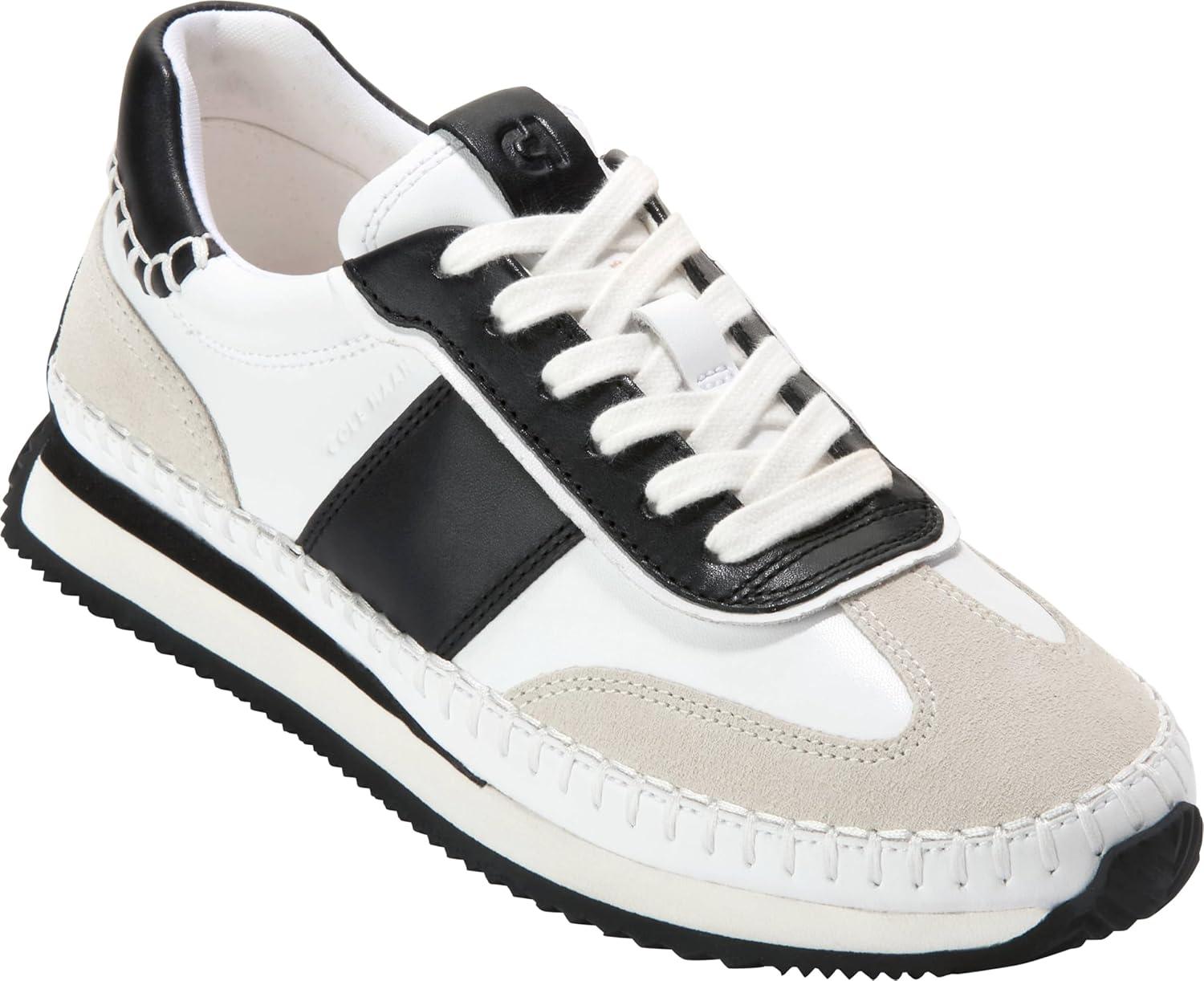 imageCole Haan Womens Grandpro PremierWhtBlkSlvr Brch