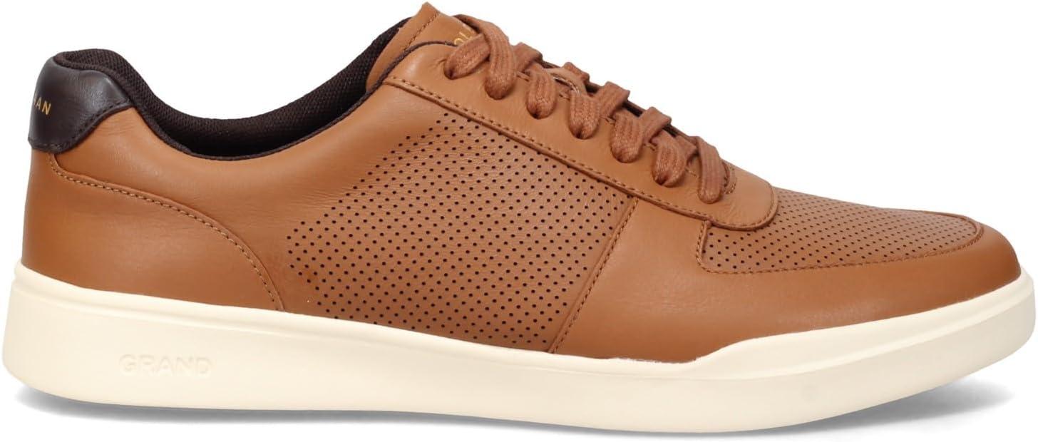 imageCole Haan mens Grand Crosscourt PremierSneakerBritish Tan Leathe