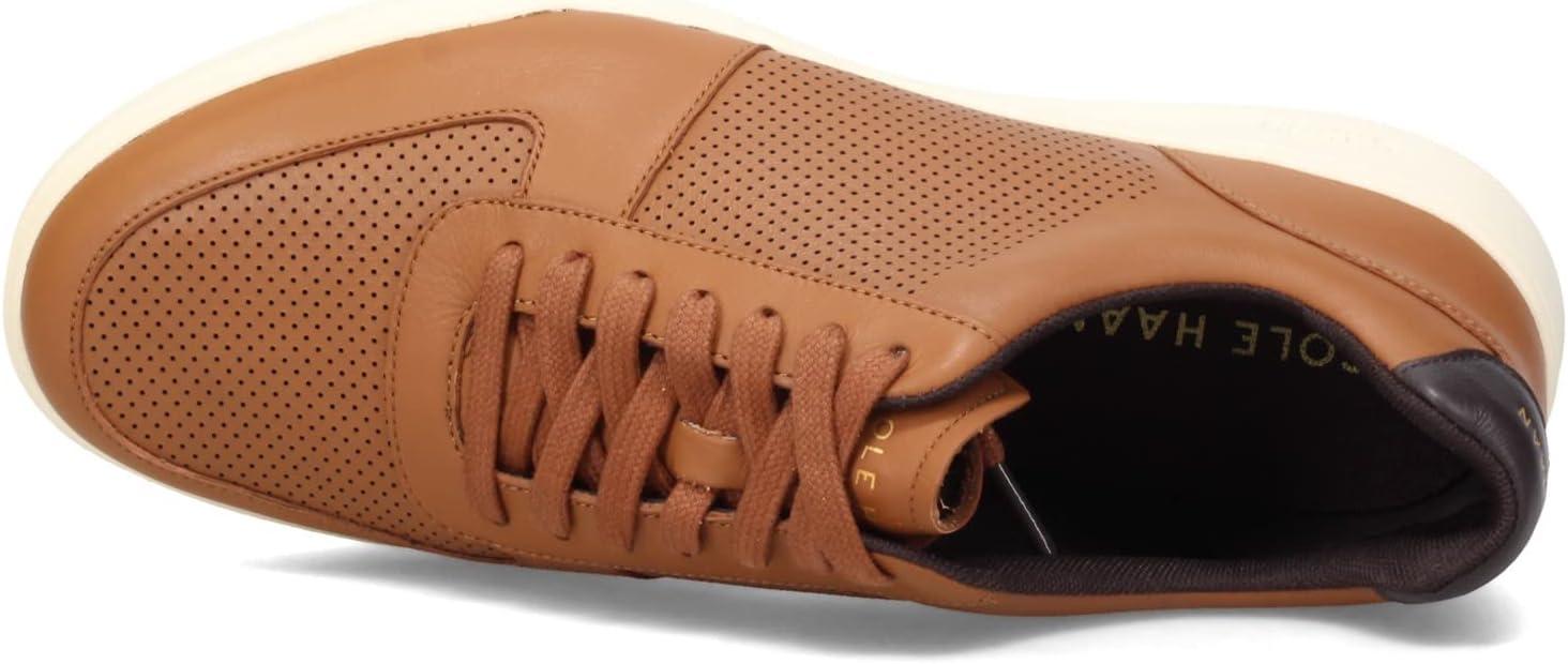 imageCole Haan mens Grand Crosscourt PremierSneakerBritish Tan Leathe