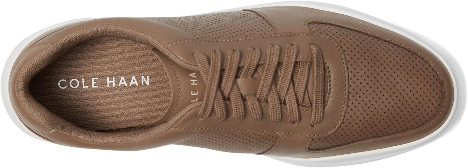 imageCole Haan mens Grand Crosscourt PremierSneakerIrish CoffeeWhite