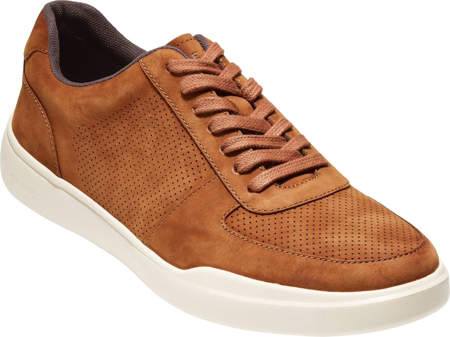 imageCole Haan mens Grand Crosscourt PremierSneakerMedium Brown