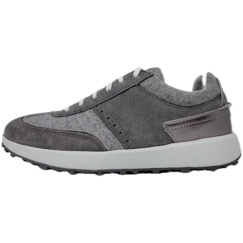 imageCole Haan Womens Grand Crosscourt Medow RunnerTornadoDark Gray WoolOptic White
