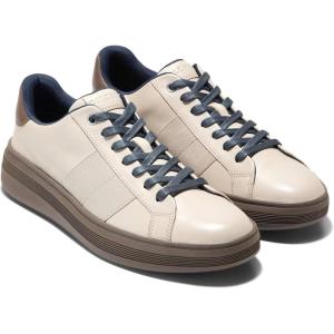 Cole Haan mens Grand Crosscourt PremierSneaker(Silver Lining/Truffle)
