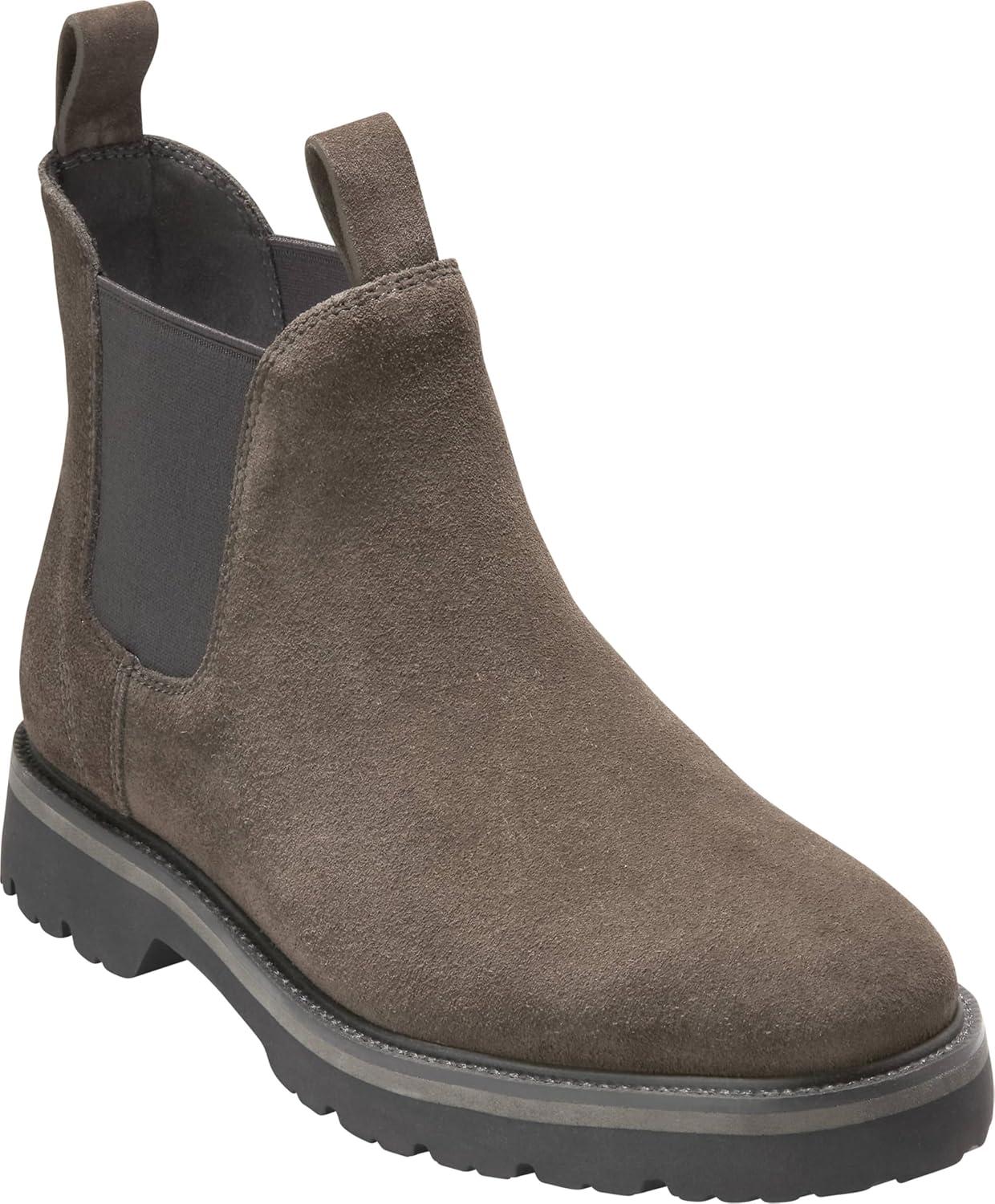 imageCole Haan Mens American Classics Chelsea Boots Raven Suede Water ProofRavenRaven 10