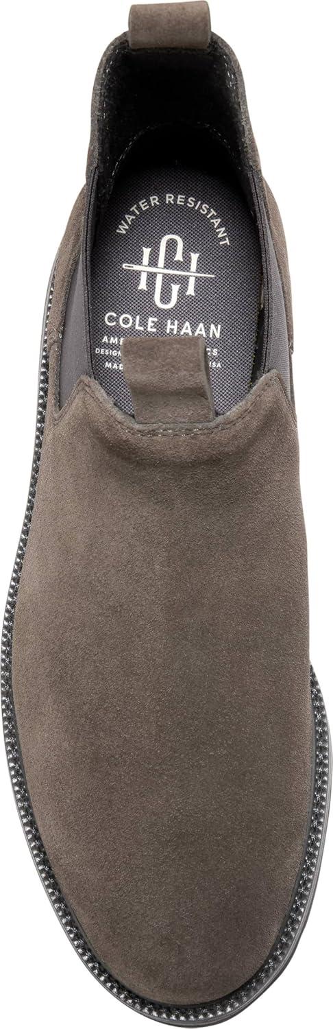 imageCole Haan Mens American Classics Chelsea Boots Raven Suede Water ProofRavenRaven 10