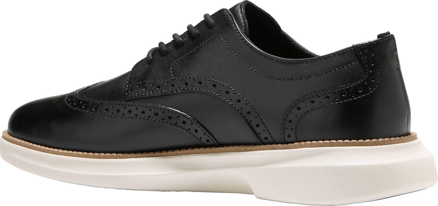 imageCole Haan Mens Grand Shadowlite WingtipBlackNatural