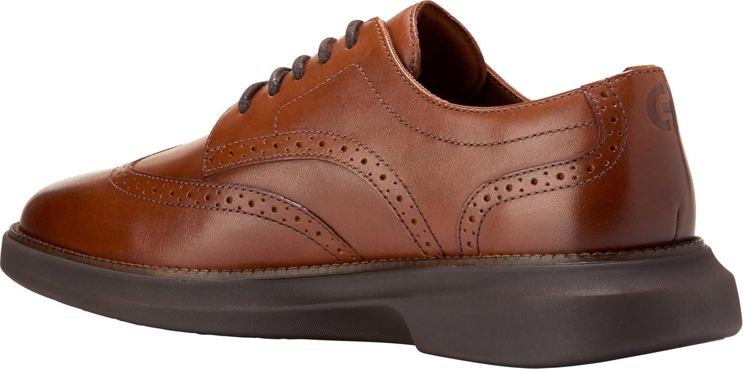 imageCole Haan Mens Grand Shadowlite WingtipBritish TanJava