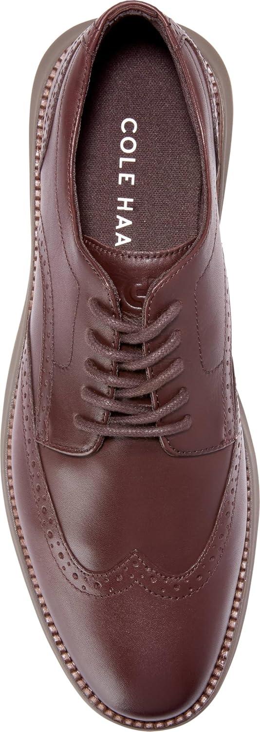 imageCole Haan Mens Grand Shadowlite WingtipMadeiraDk Natural