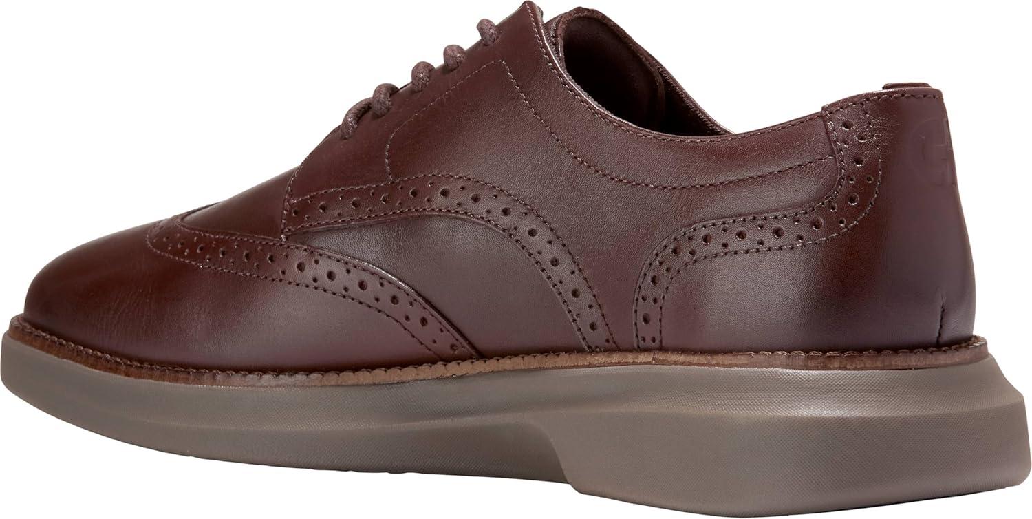 imageCole Haan Mens Grand Shadowlite WingtipMadeiraDk Natural