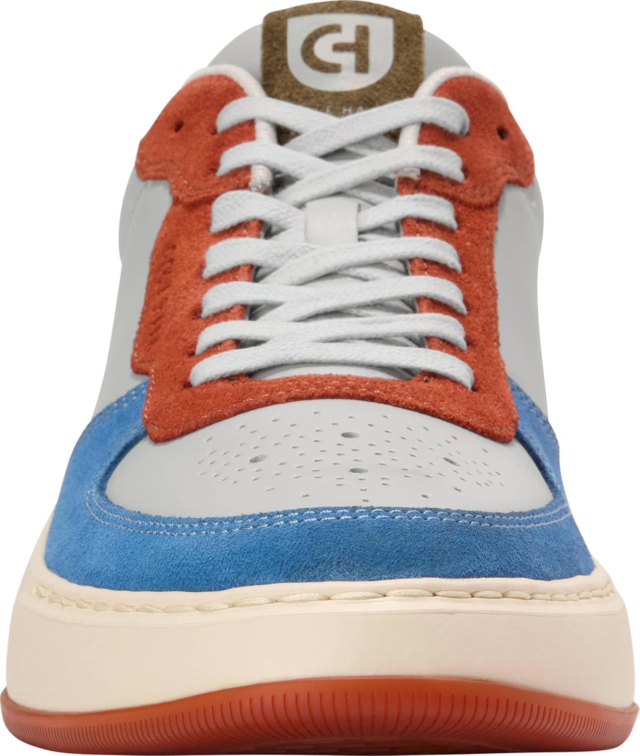 imageCole Haan Mens Grandpro Crossover Sneakers MicrochipDark BlueIvory 10M US