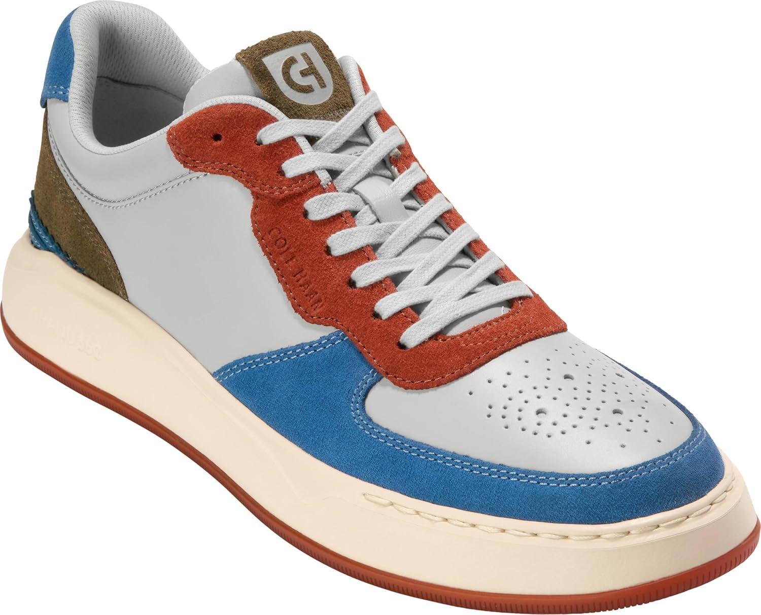 imageCole Haan Mens Grandpro Crossover Sneakers MicrochipDark BlueIvory 10M US