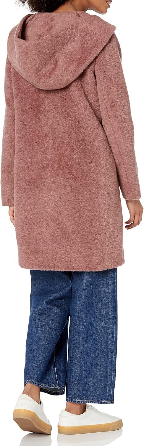 imageCole Haan Womens Alpaca Wool Luxury CoatPeony