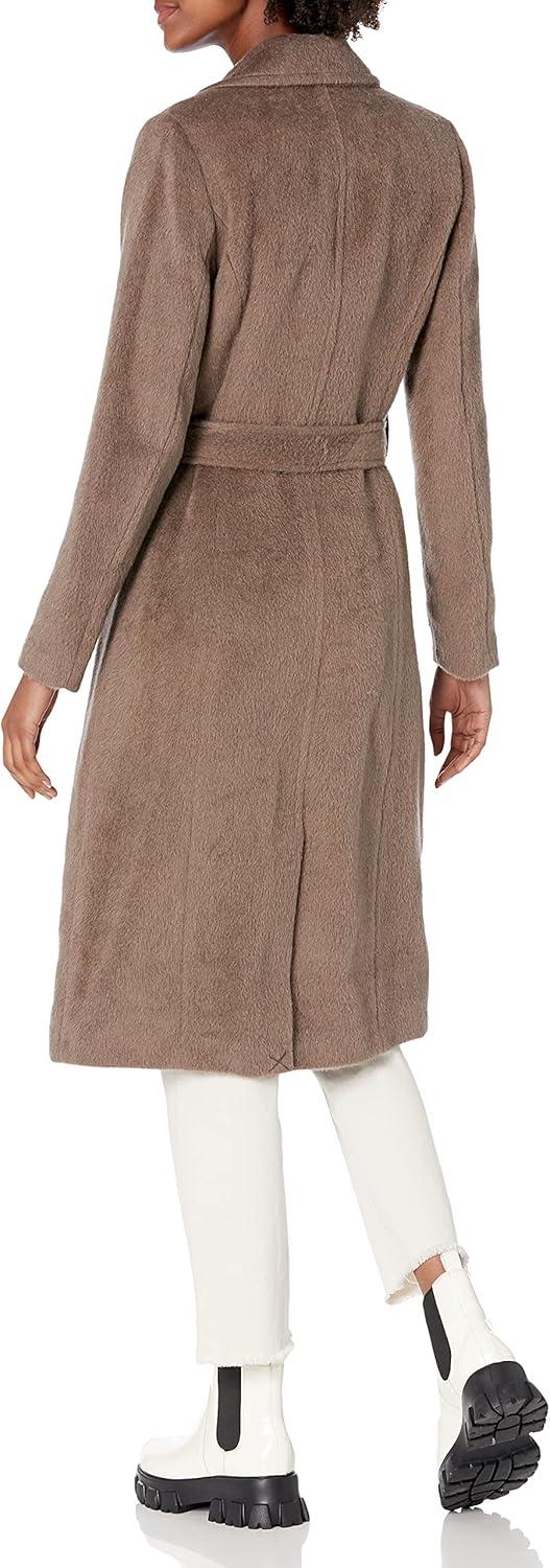 imageCole Haan Womens Alpaca Wool Luxury CoatTaupe