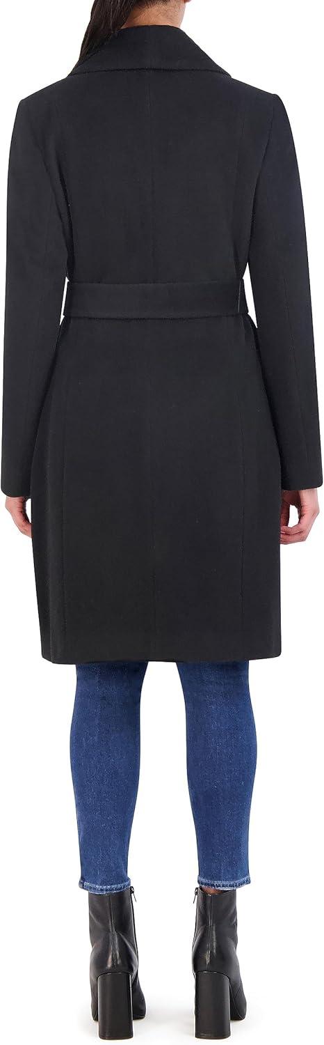 imageCole Haan womens Alpaca Wrap CoatBlack