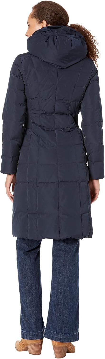 imageCole Haan womens Long Quilted Puffer Coat Down JacketNavy