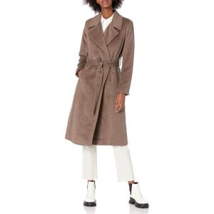 Cole Haan Women’s Alpaca Wool Luxury Coat(Taupe)