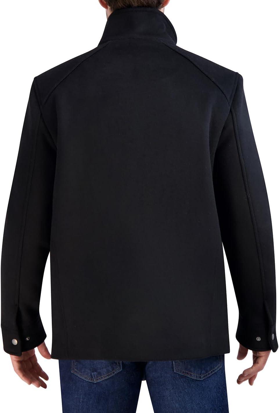 imageCole Haan mens Wool Multipocket CoatBlack