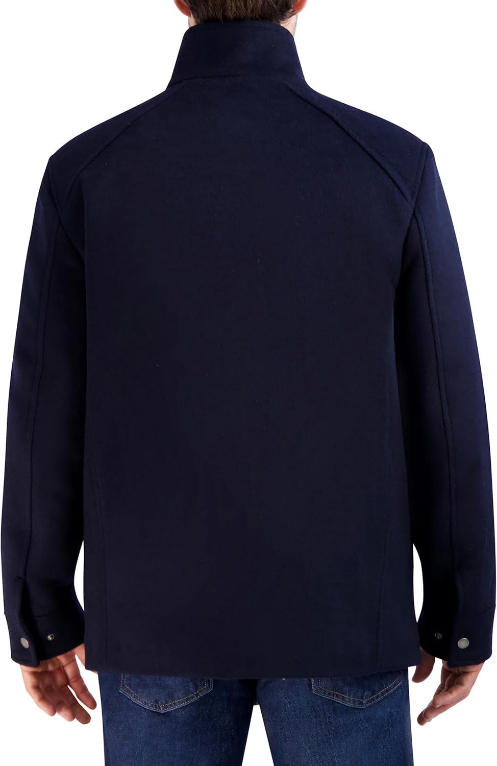 imageCole Haan mens Wool Multipocket CoatNavy