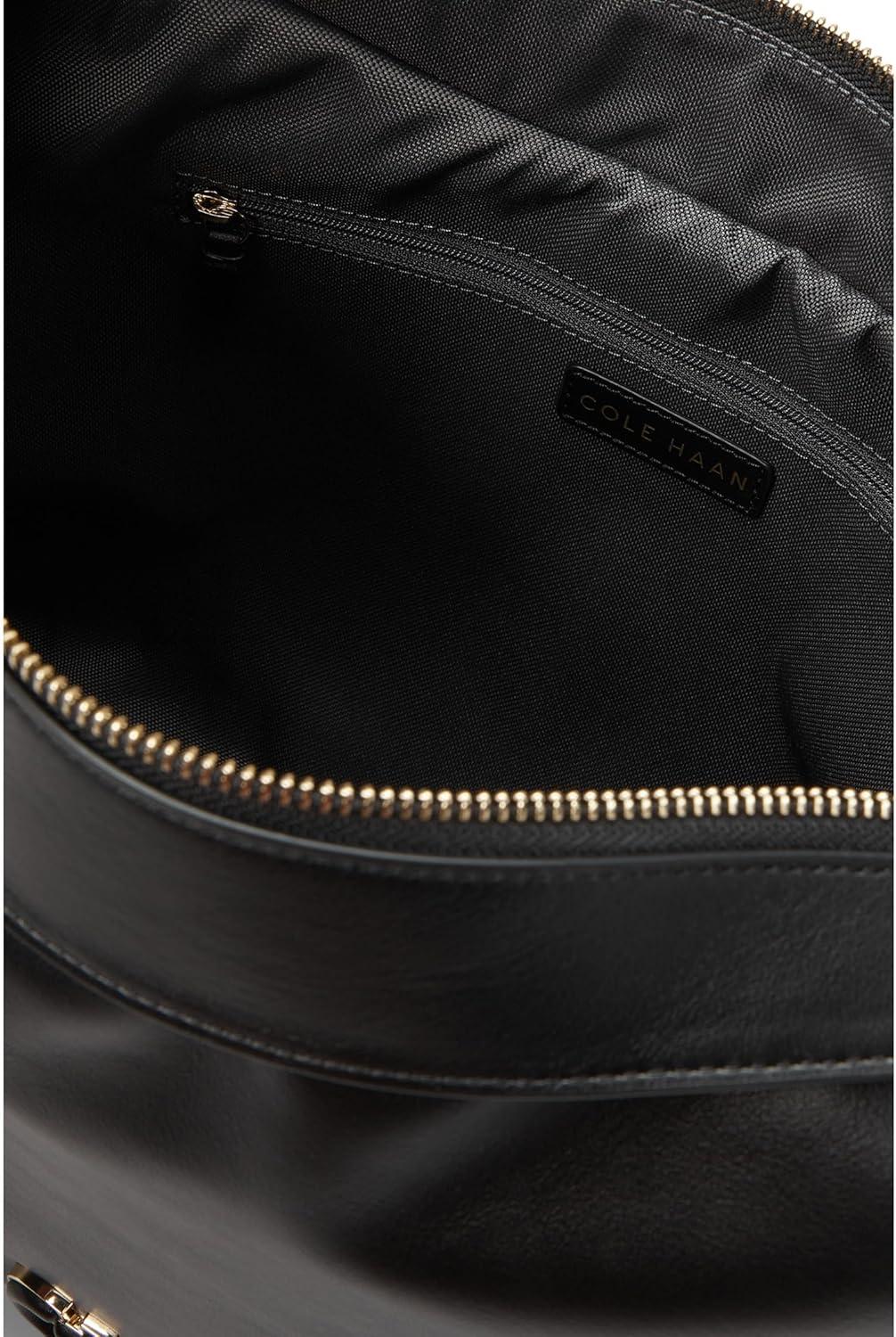 imageCole Haan womens Kamila Leather HoboBlack