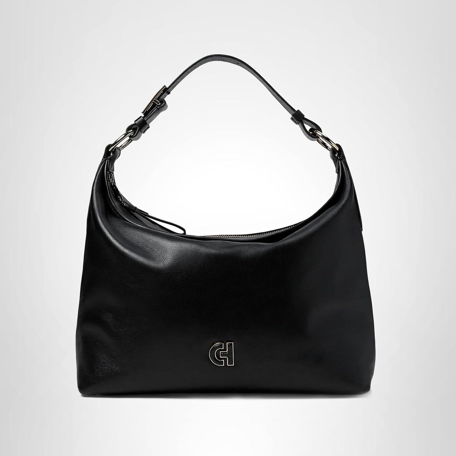 imageCole Haan womens Kamila Leather HoboBlack