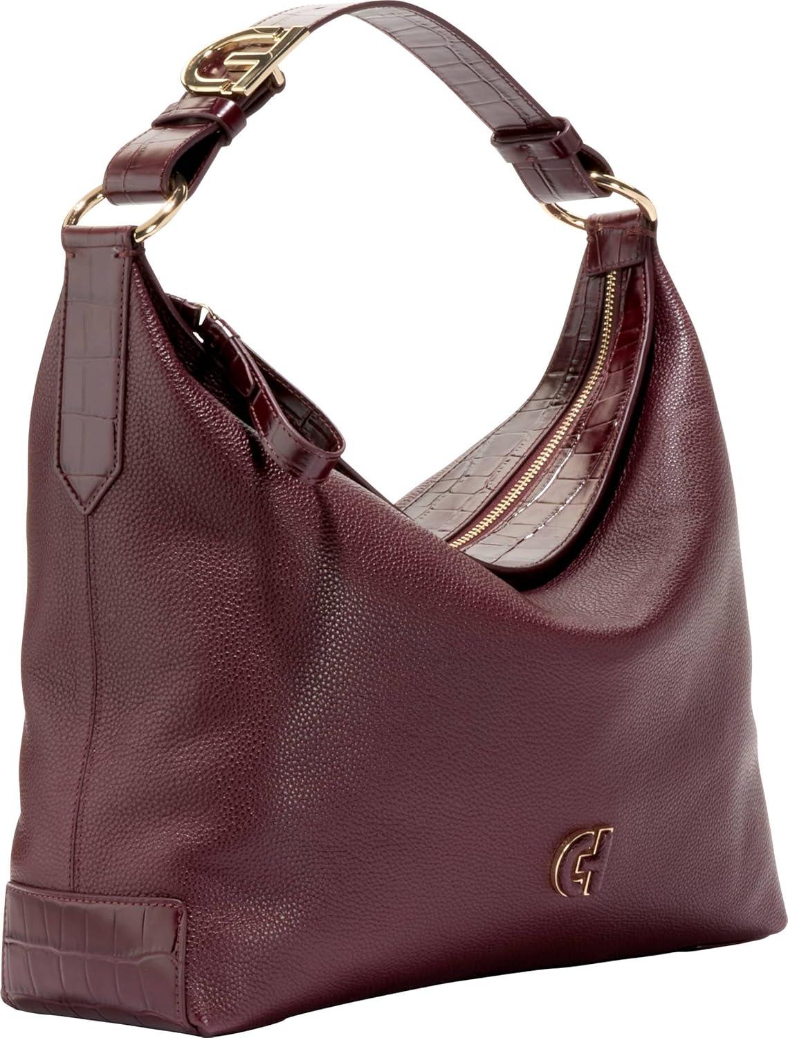 imageCole Haan womens Kamila Leather HoboBloodstone