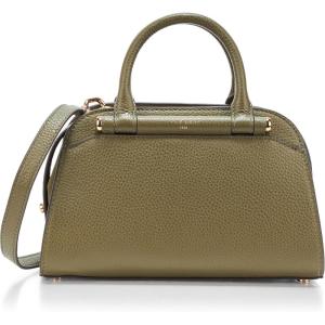 Cole Haan womens Catherine Leather Small Satchel(Olive Night)