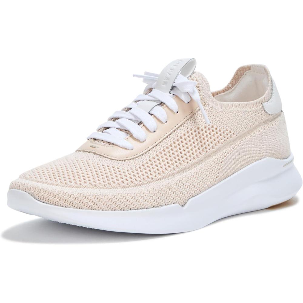 imageCole Haan Womens Grand Crosscourt Stitchlite RunoxCrystal Gray KnitWhite