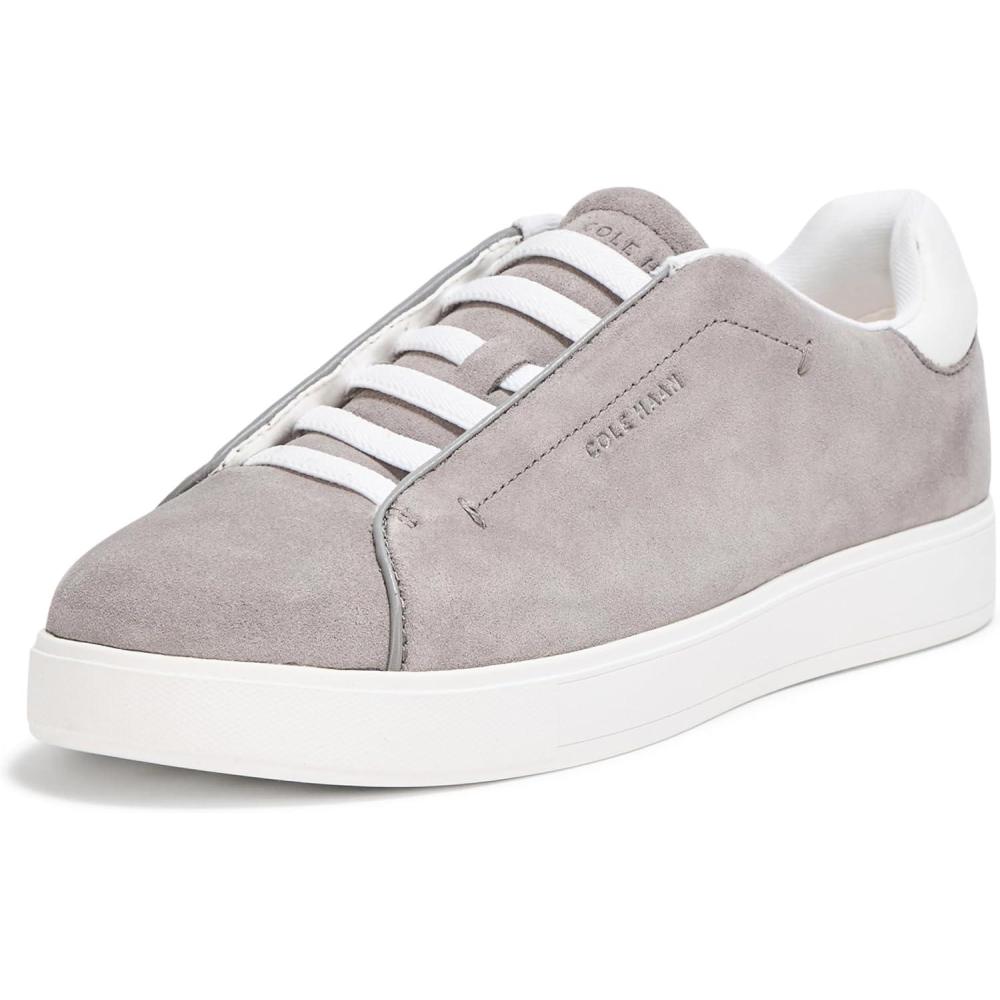 imageCole Haan Womens Grandpro Luxe SliponFrost Gray Suede