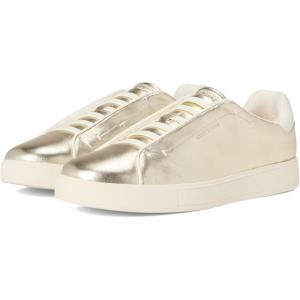 Cole Haan Womens Grandpro Luxe Slip-on(Soft Gold Metallic/Ivory)