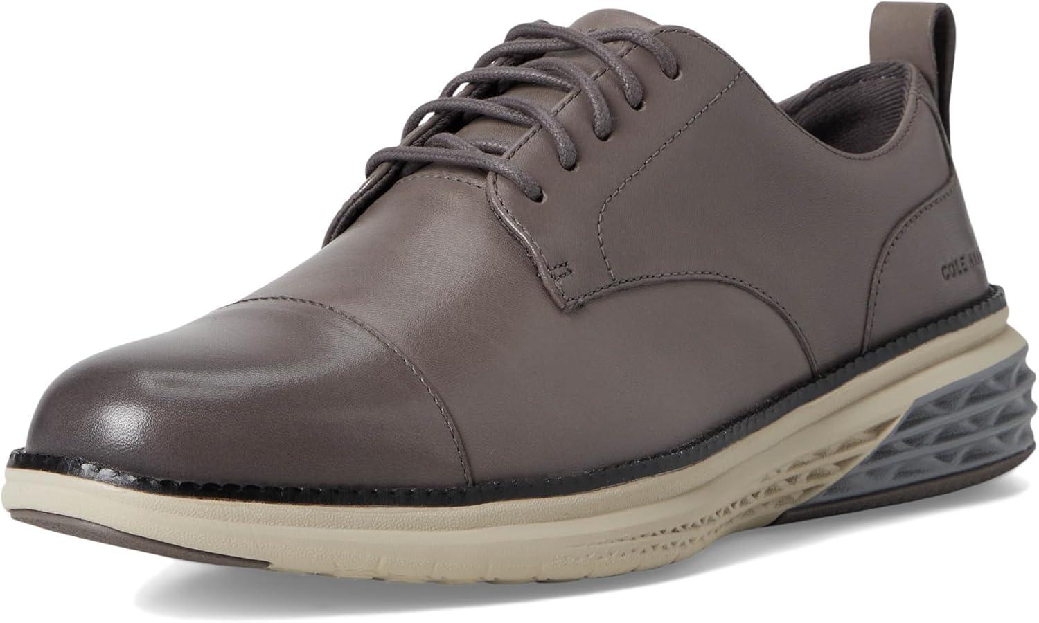 imageCole Haan Mens Grand Hurrion Cap Toe Oxfords StormcloudAncient Scroll 10M US