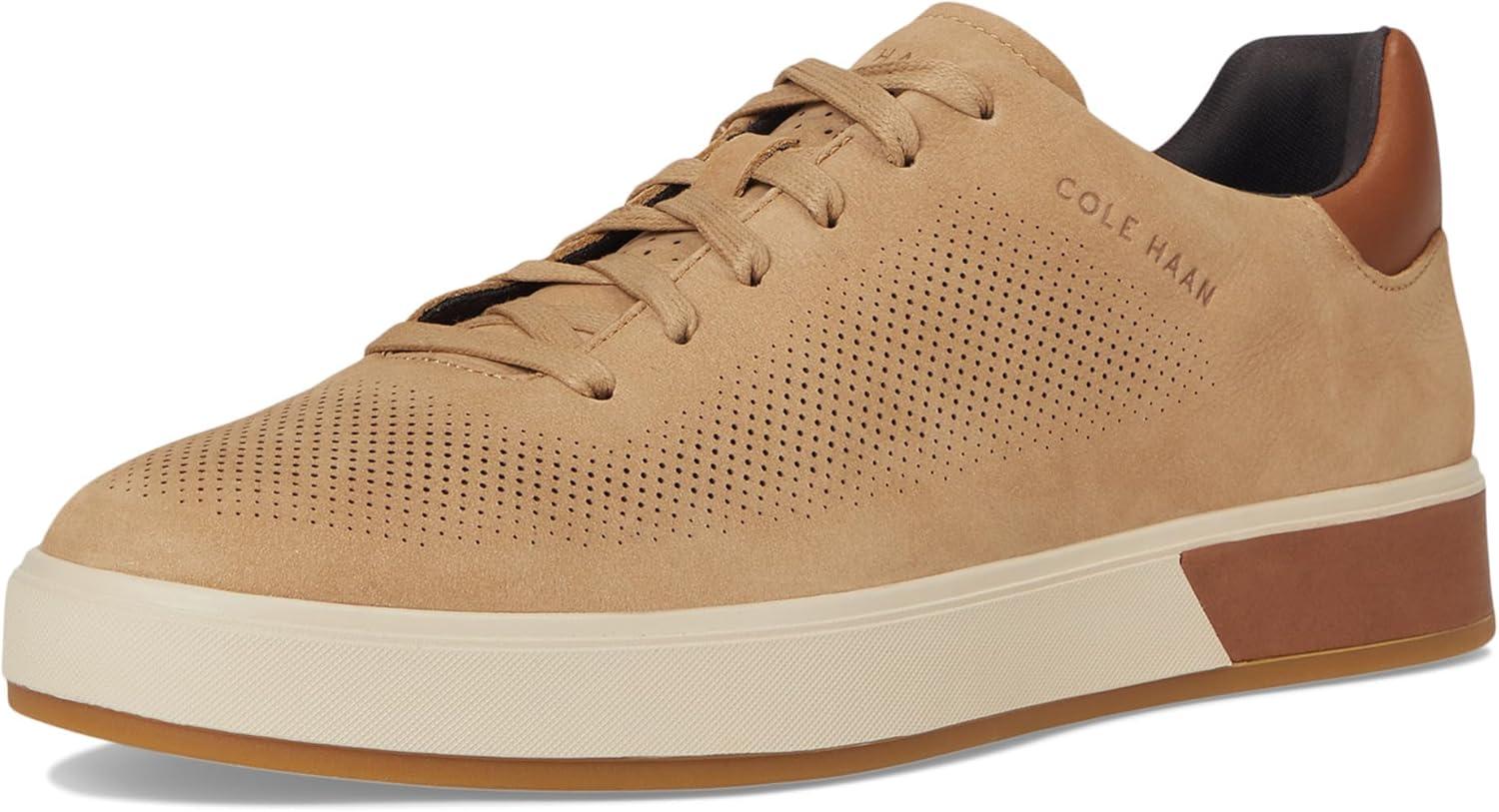 imageCole Haan Mens Grandpro AngleaceCh Farro NubuckCh New CaramelOat