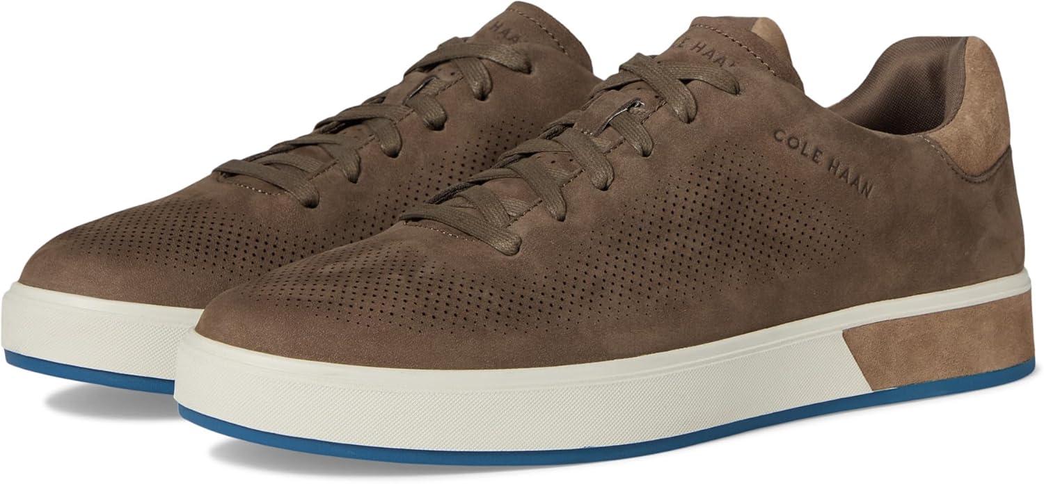 imageCole Haan Mens Grandpro AngleaceMorel NubuckIrish CoffeeSilver Birch