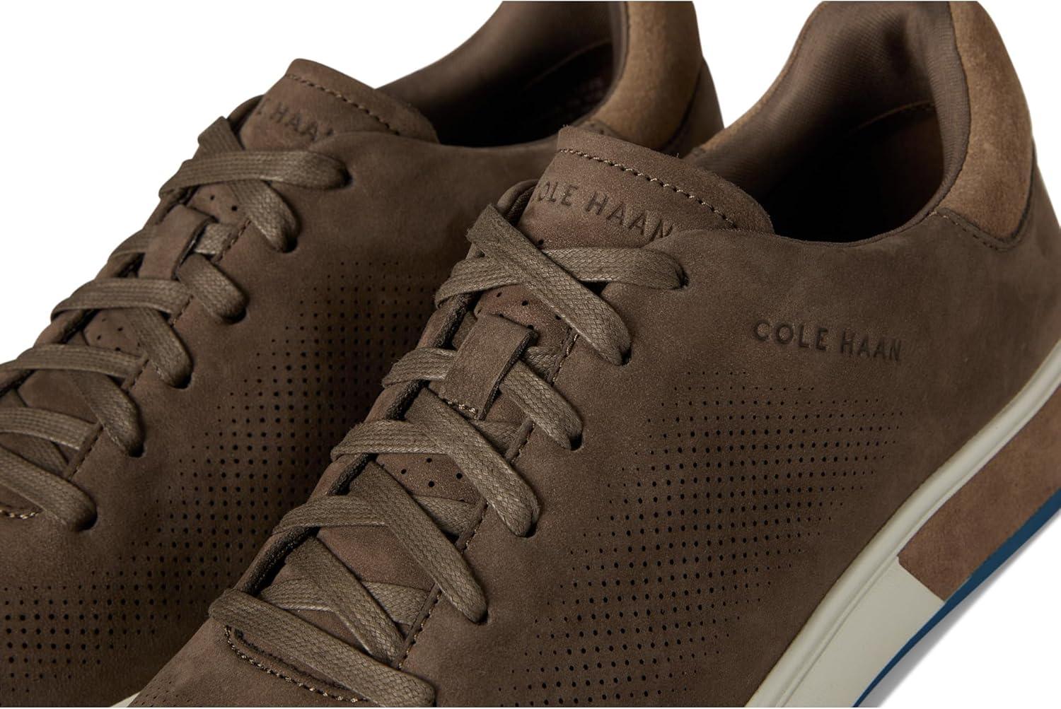 imageCole Haan Mens Grandpro AngleaceMorel NubuckIrish CoffeeSilver Birch