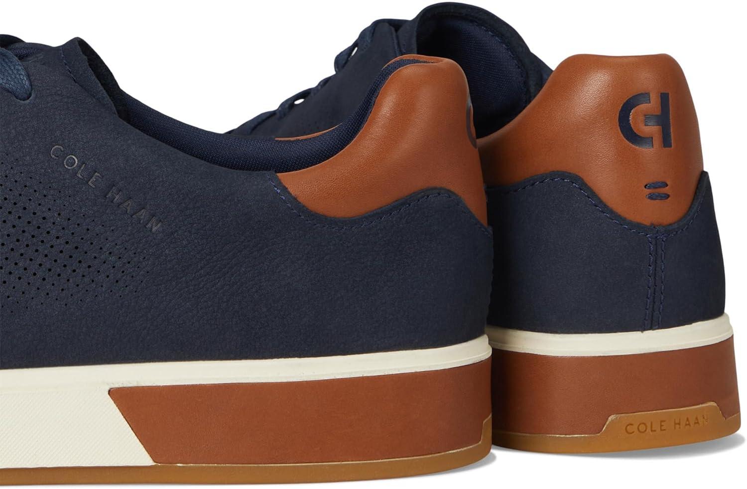 imageCole Haan Mens Grandpro AngleaceNavy BlazerBritish Tan