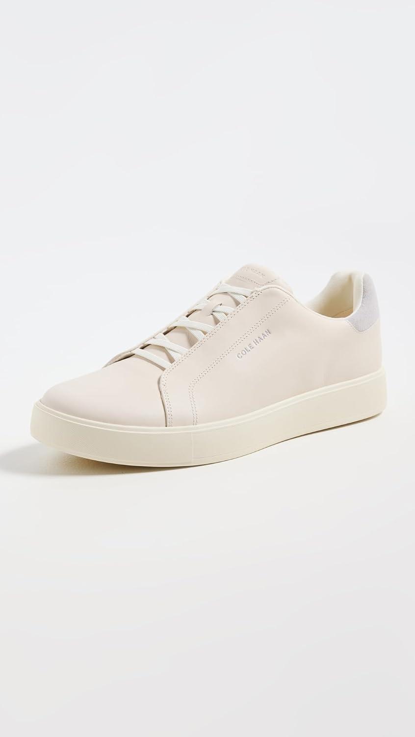 imageCole Haan Mens Grandpro Luxe Slip onIvoryMicrochipIvory