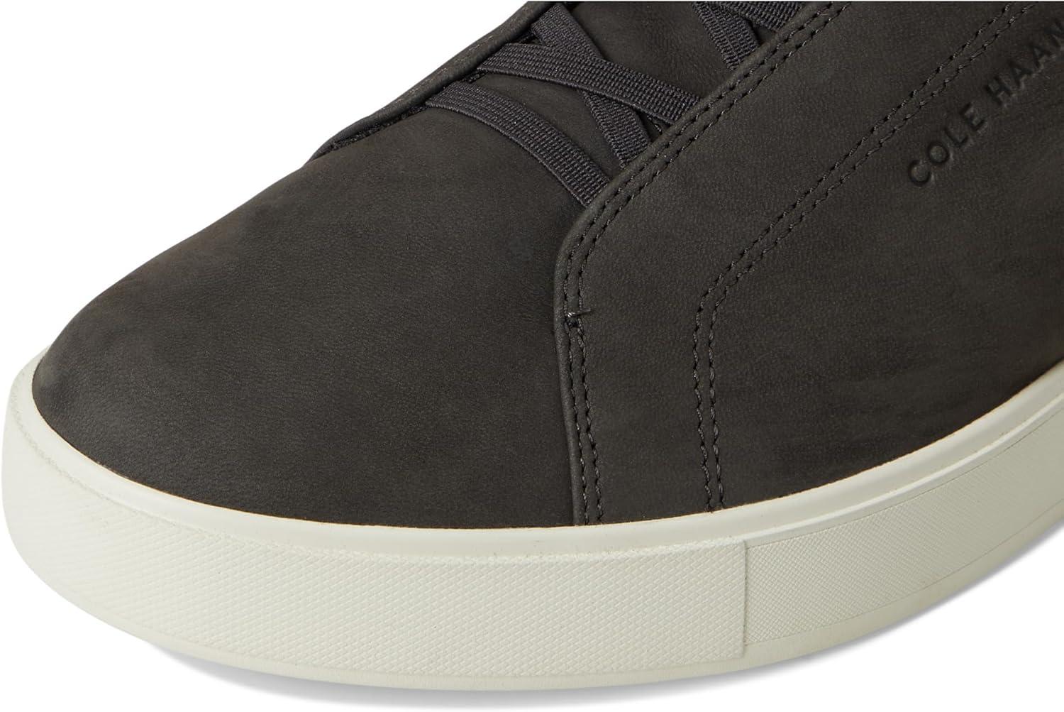 imageCole Haan Mens Grandpro Luxe Slip onRaven NubuckSilver Birch