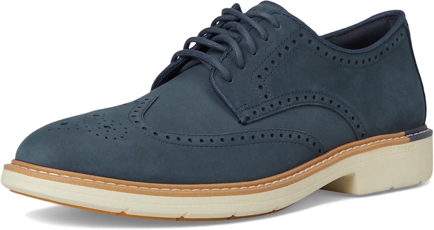 imageCole Haan Mens Shoes Goto WingtipBig Dipper NubuckProvincial Blue
