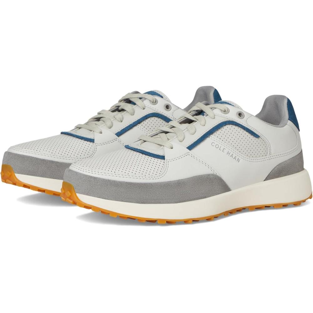 imageCole Haan Mens Grand Crosscourt DowntownGlacier GrayIndian Teal