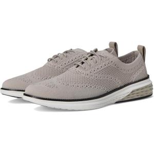 Cole Haan Mens Grand Hurrion Stitchlite Wingtip(Dove/Paloma/Optic White)