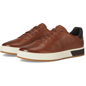 Cole Haan Mens Grandpro Angleace(British Tan/Dark Chocolate)