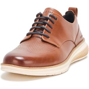 Cole Haan Mens Originalgrand Energyweave Perforated Plain Toe(British Tan/Natural Tan/Ivory)