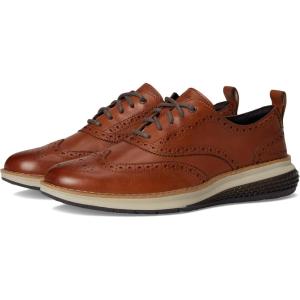 Cole Haan Mens Originalgrand Energyweave Wingtip(British Tan/Ivory)