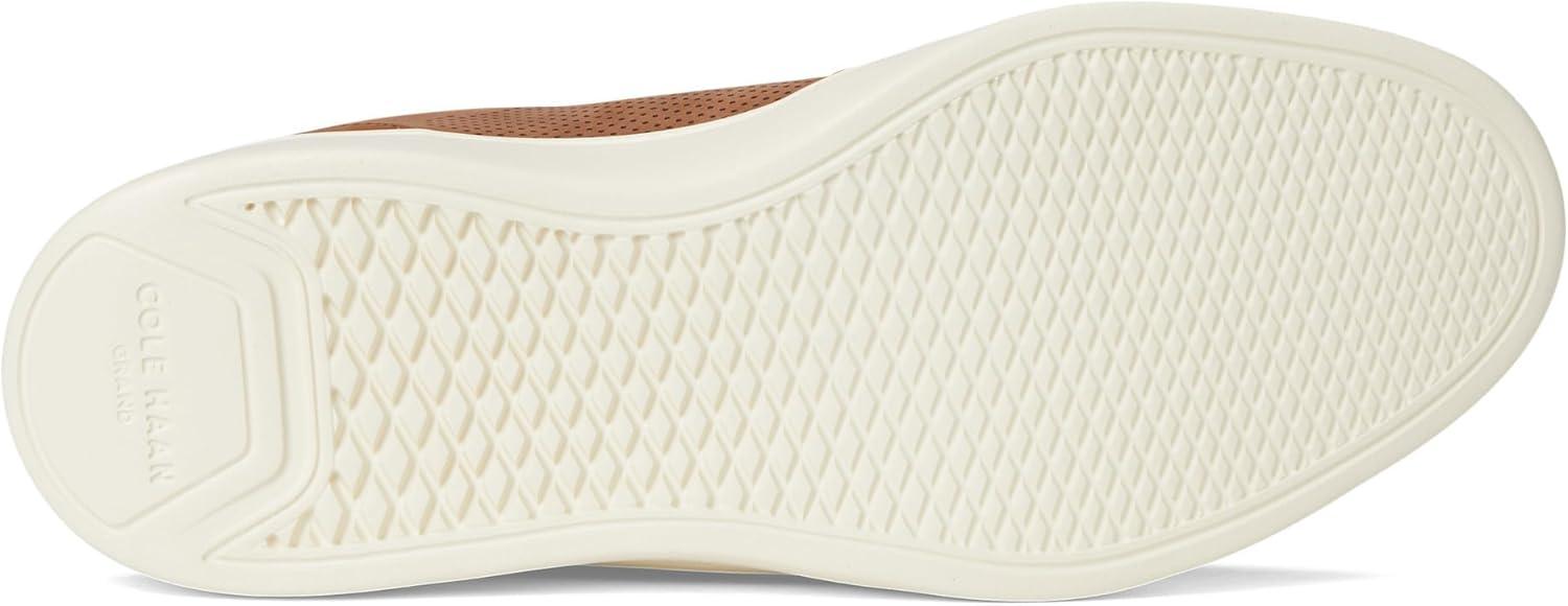 imageCole Haan Mens Grand Crosscourt Modern Perforated Court SneakerBritish Tan