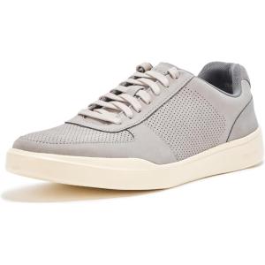 Cole Haan Men’s Grand Crosscourt Modern Perforated Court Sneaker(Paloma Nubuck/Quiet Shade)