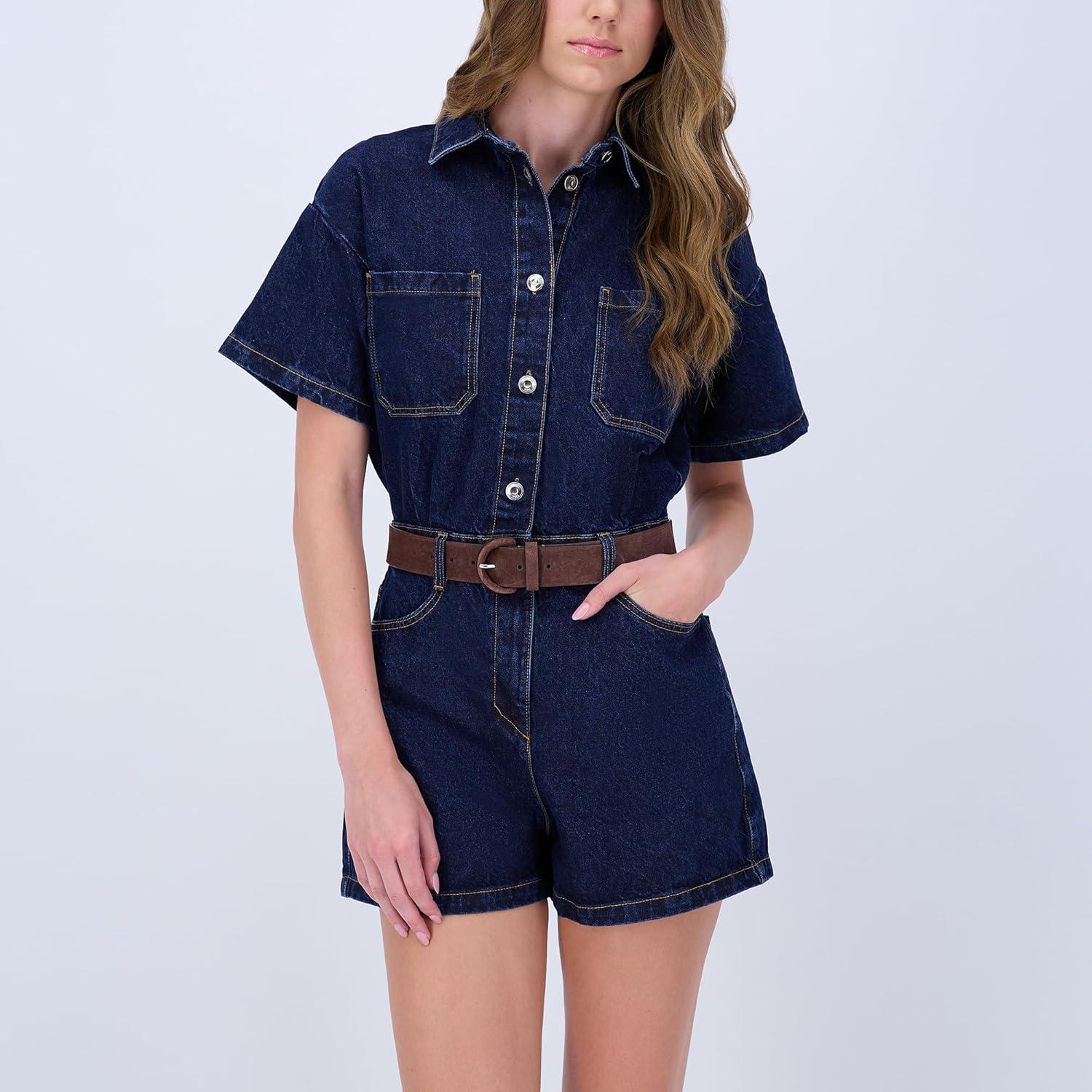 imageCole Haan Womens Leather Covered Buckle Wide Width Belt for Dresses Jeans TrousersBrown Suede