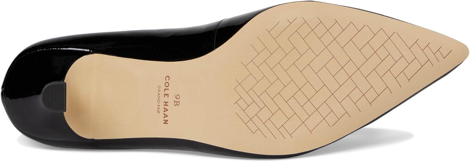 imageCole Haan Womens 75mm High Heel FloretteBlack Patent