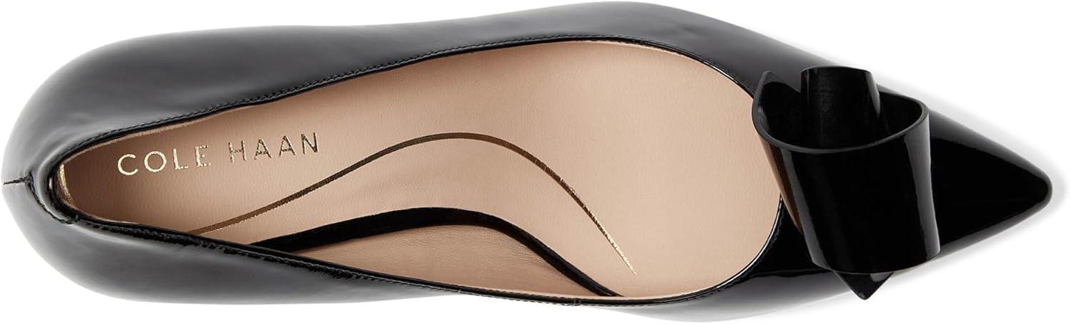 imageCole Haan Womens 75mm High Heel FloretteBlack Patent