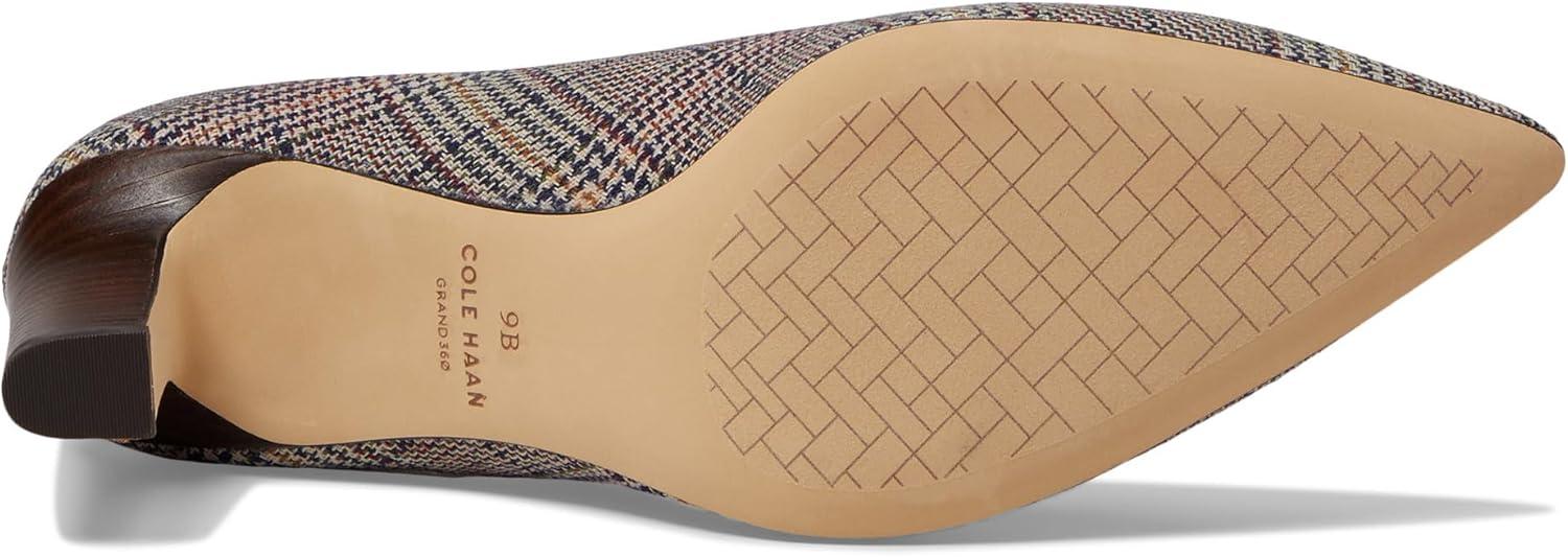 imageCole Haan Womens 75mm High Heel MylahMulti Plaid Textile