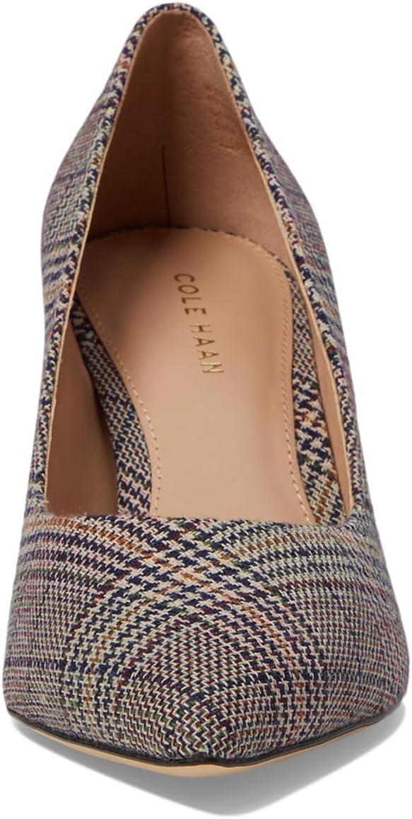 imageCole Haan Womens 75mm High Heel MylahMulti Plaid Textile